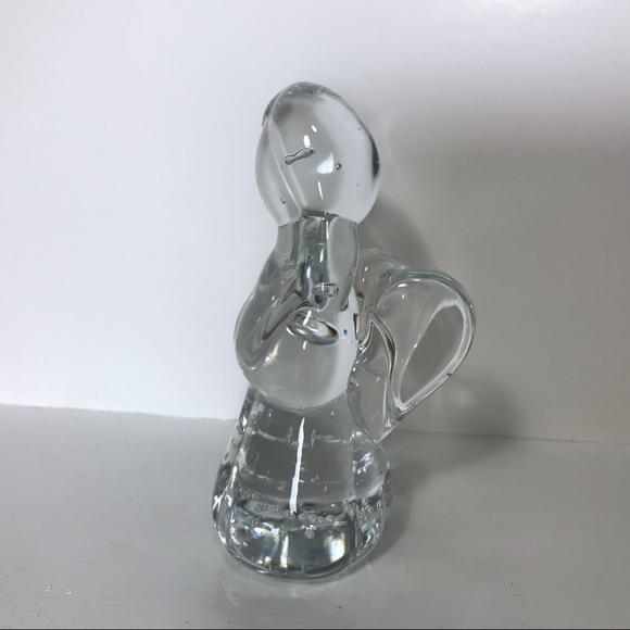 Christmas Holiday Glass Praying Angel Figurine - Picture 4 of 5